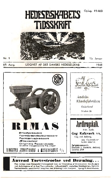 Hedeselskabets Tidsskrift - Nr. 1 1948