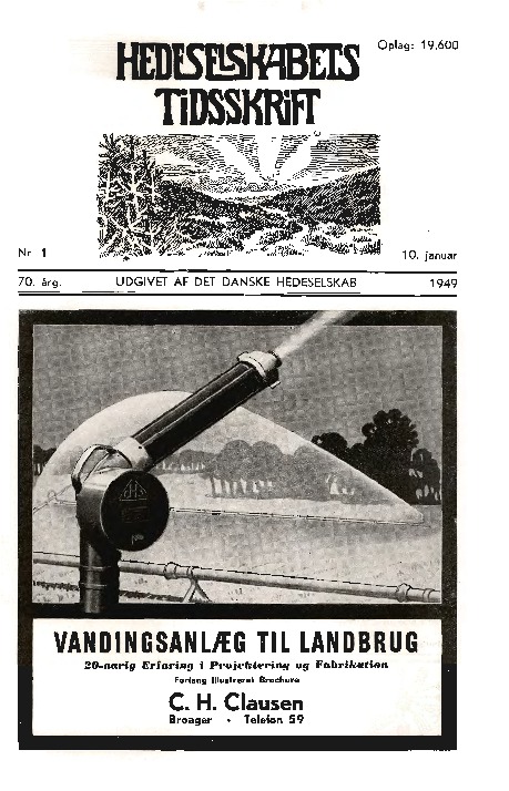 Hedeselskabets Tidsskrift - Nr. 1 1949