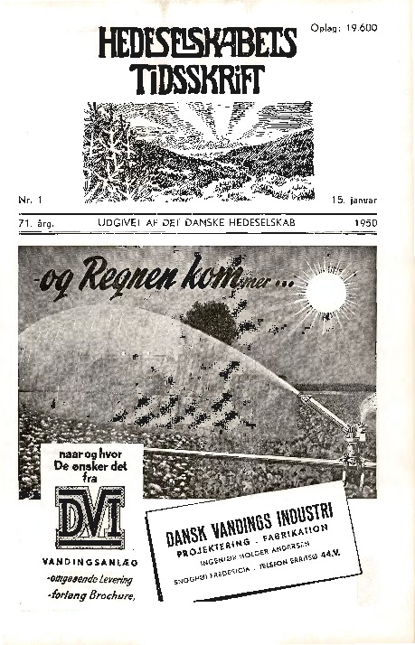 Hedeselskabets Tidsskrift - Nr. 1 1950