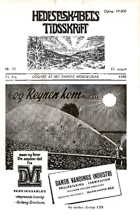 Hedeselskabets Tidsskrift - Nr. 10 1950