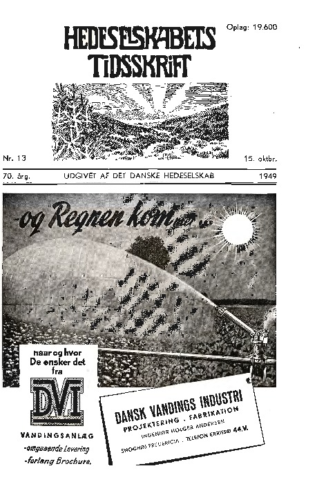 Hedeselskabets Tidsskrift - Nr. 13 1949