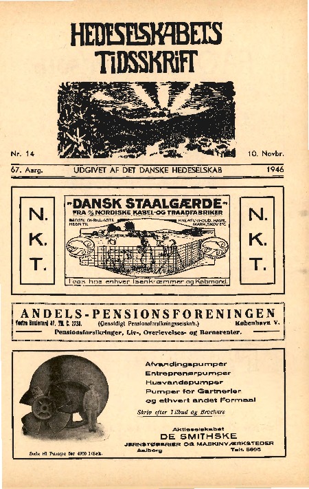 Hedeselskabets Tidsskrift - Nr. 14 1946