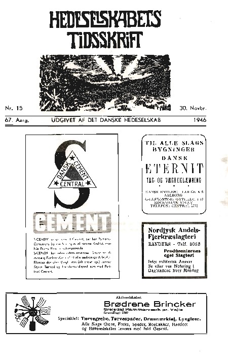 Hedeselskabets Tidsskrift - Nr. 15 1946