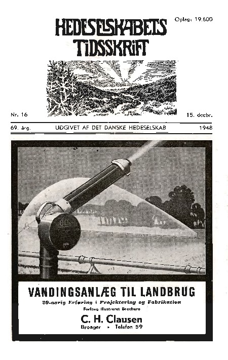 Hedeselskabets Tidsskrift - Nr. 16 1948