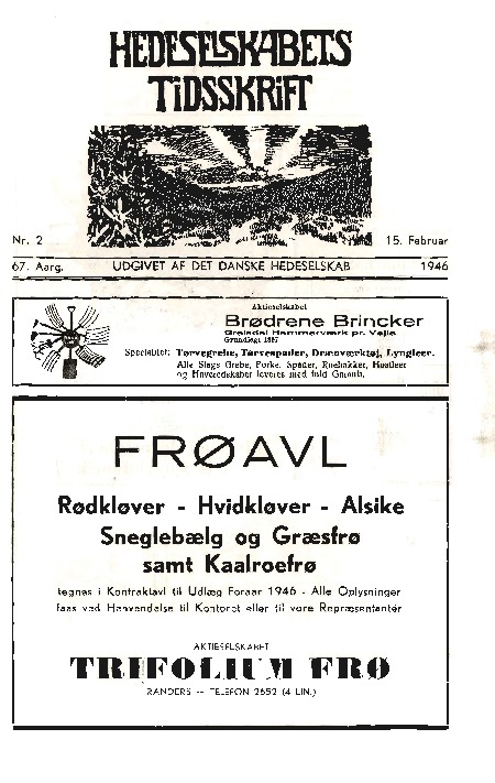 Hedeselskabets Tidsskrift - Nr. 2 1946