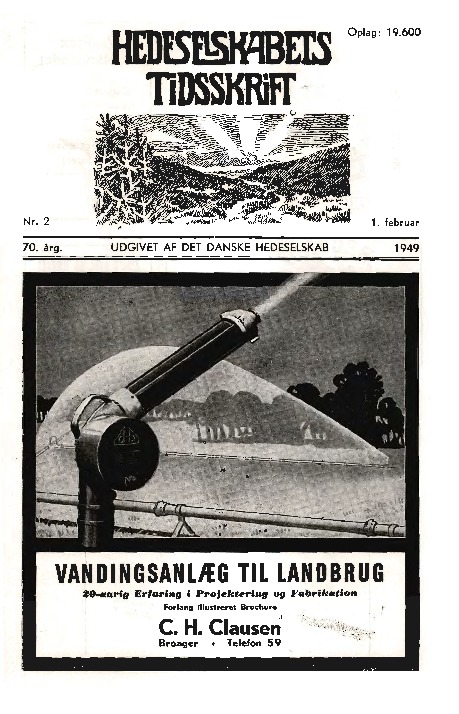 Hedeselskabets Tidsskrift - Nr. 2 1949