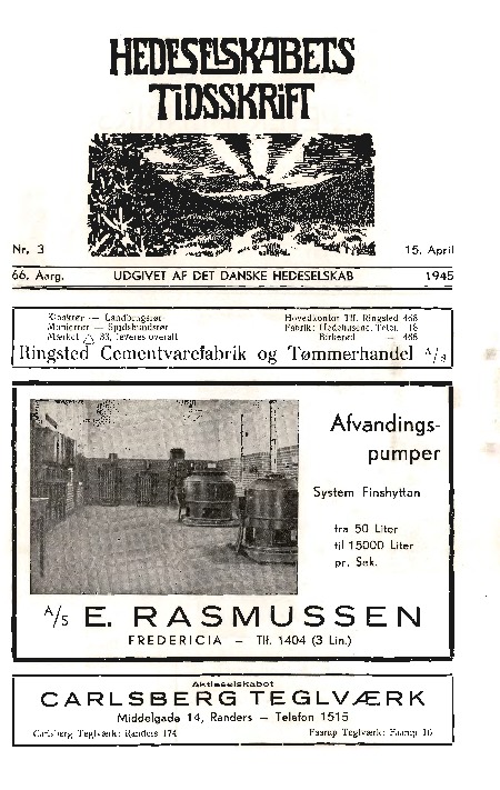 Hedeselskabets Tidsskrift - Nr. 3 1945