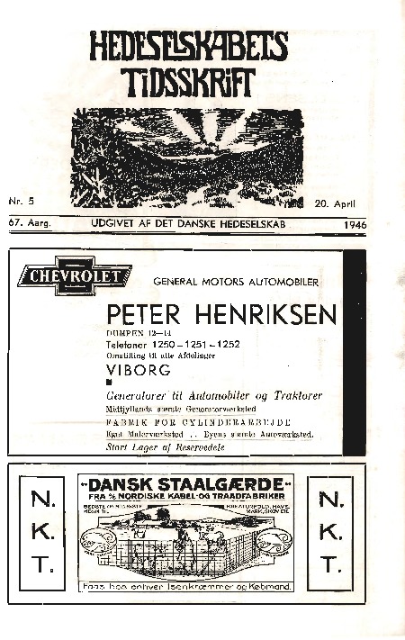 Hedeselskabets Tidsskrift - Nr. 5 1946