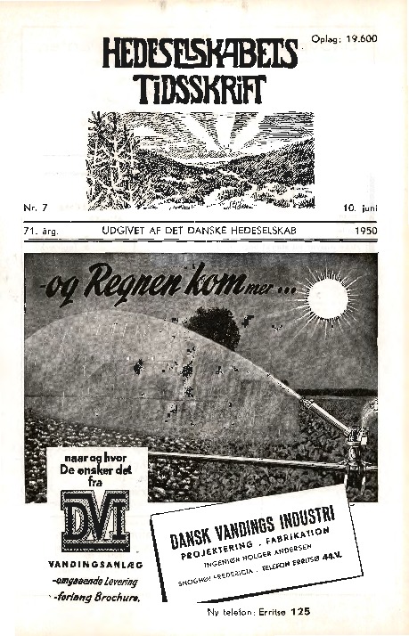 Hedeselskabets Tidsskrift - Nr. 7 1950