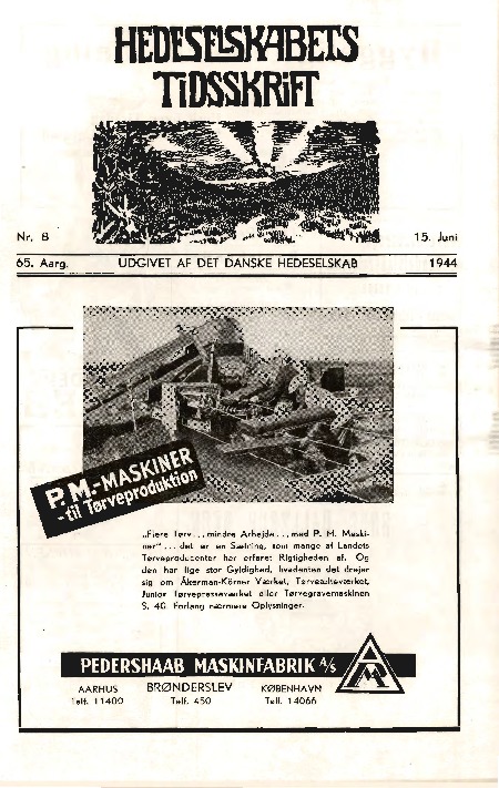 Hedeselskabets Tidsskrift - Nr. 8 1944