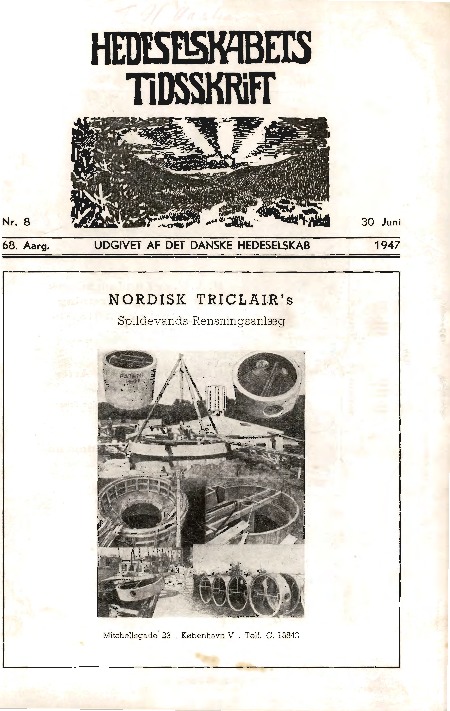 Hedeselskabets Tidsskrift - Nr. 8 1947