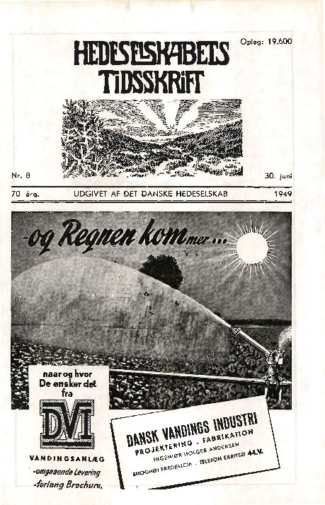 Hedeselskabets Tidsskrift - Nr. 8 1949