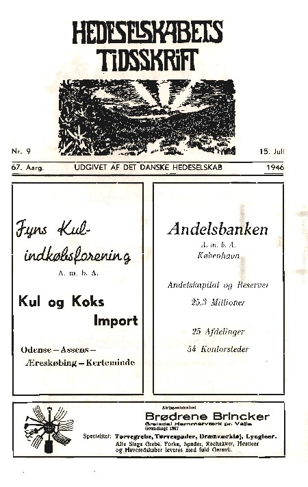 Hedeselskabets Tidsskrift - Nr. 9 1946
