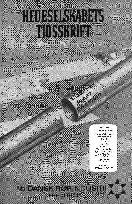 Hedeselskabets Tidsskrift - Nr. 10 1964