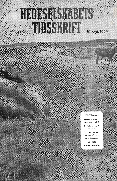 Hedeselskabets Tidsskrift - Nr. 11 1959