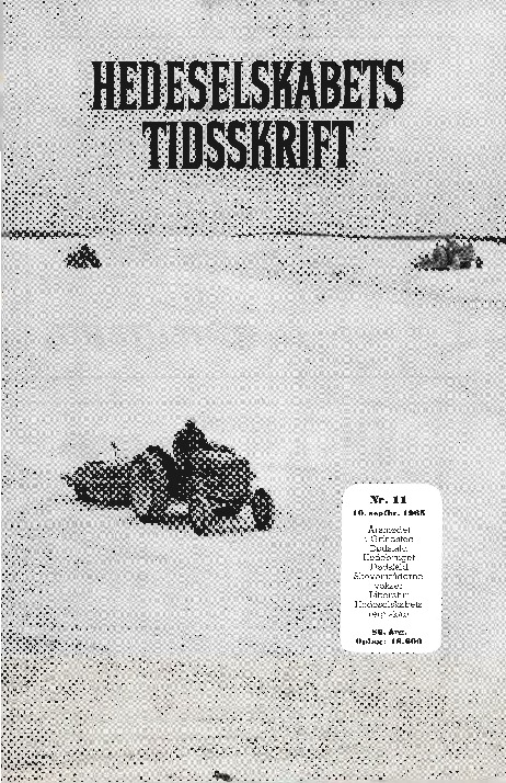Hedeselskabets Tidsskrift - Nr. 11 1965