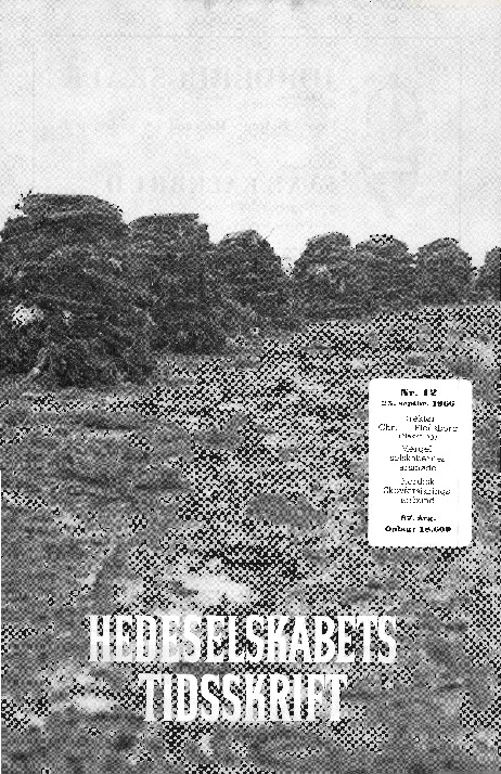 Hedeselskabets Tidsskrift - Nr. 12 1966