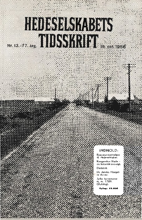 Hedeselskabets Tidsskrift - Nr. 13 1956