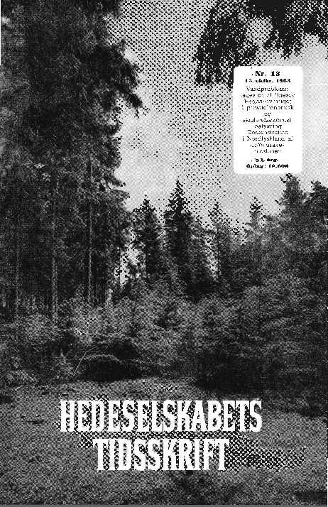 Hedeselskabets Tidsskrift - Nr. 13 1963