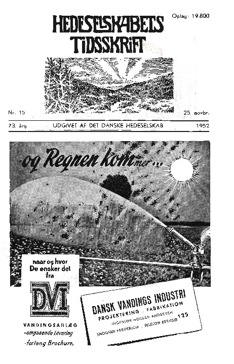 Hedeselskabets Tidsskrift - Nr. 15 1952