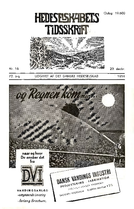 Hedeselskabets Tidsskrift - Nr. 16 1951