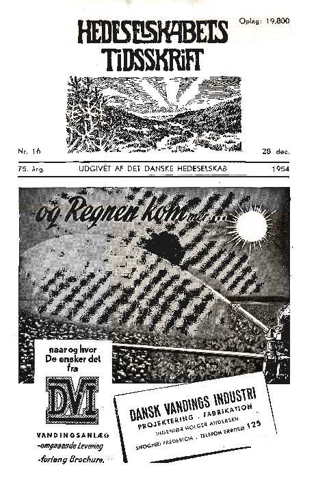 Hedeselskabets Tidsskrift - Nr. 16 1954