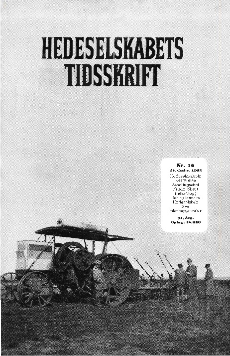 Hedeselskabets Tidsskrift - Nr. 16 1963