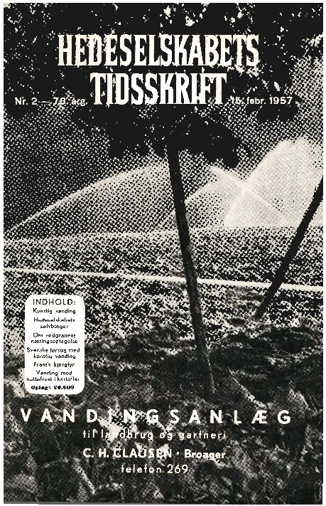 Hedeselskabets Tidsskrift - Nr. 2 1957