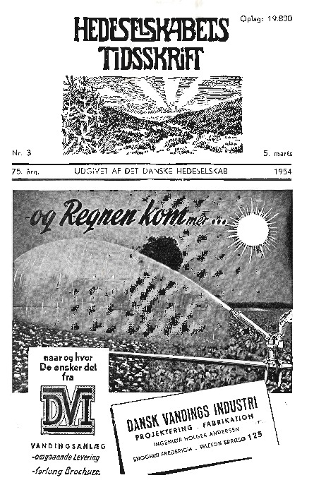 Hedeselskabets Tidsskrift - Nr. 3 1954