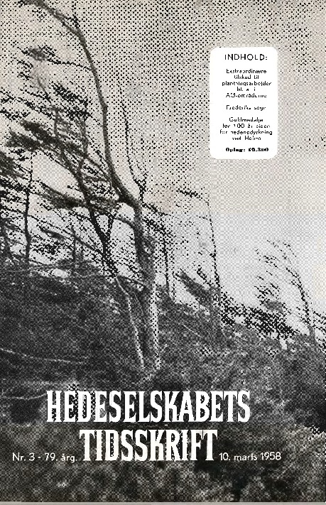 Hedeselskabets Tidsskrift - Nr. 3 1958