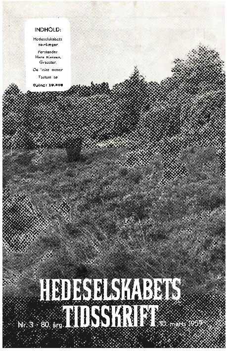 Hedeselskabets Tidsskrift - Nr. 3 1959