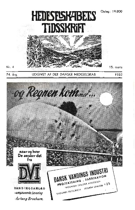 Hedeselskabets Tidsskrift - Nr. 4 1953