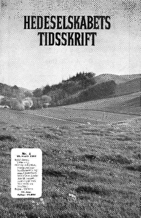 Hedeselskabets Tidsskrift - Nr. 4 1963
