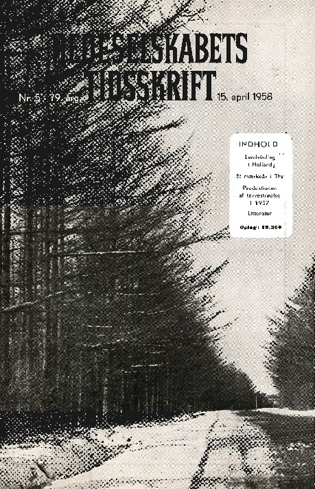 Hedeselskabets Tidsskrift - Nr. 5 1958