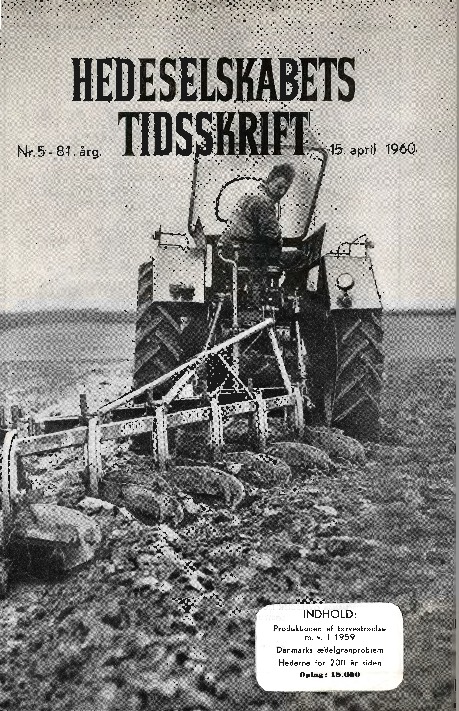 Hedeselskabets Tidsskrift - Nr. 5 1960