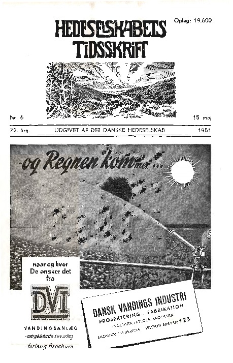 Hedeselskabets Tidsskrift - Nr. 6 1951