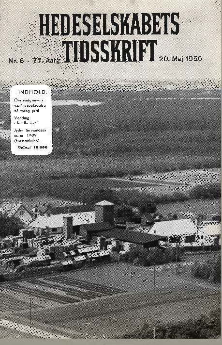 Hedeselskabets Tidsskrift - Nr. 6 1956