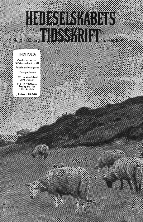Hedeselskabets Tidsskrift - Nr. 6 1959