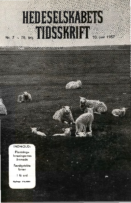 Hedeselskabets Tidsskrift - Nr. 7 1957