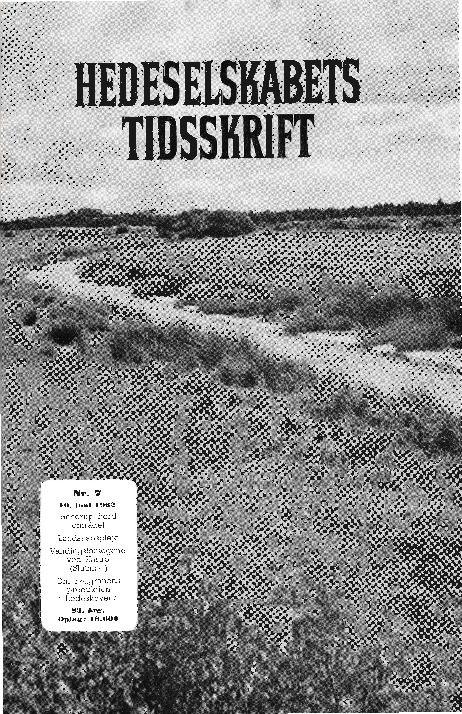 Hedeselskabets Tidsskrift - Nr. 7 1962