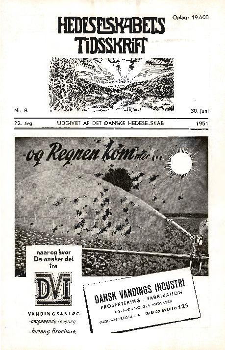 Hedeselskabets Tidsskrift - Nr. 8 1951