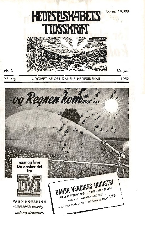 Hedeselskabets Tidsskrift - Nr. 8 1952