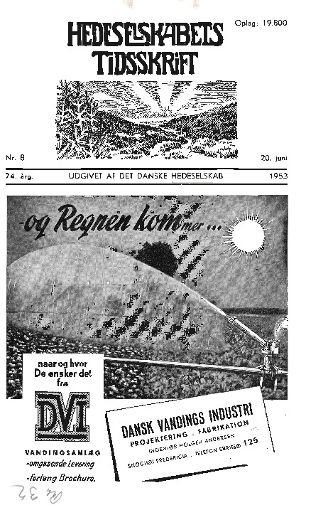 Hedeselskabets Tidsskrift - Nr. 8 1953