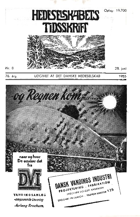 Hedeselskabets Tidsskrift - Nr. 8 1955