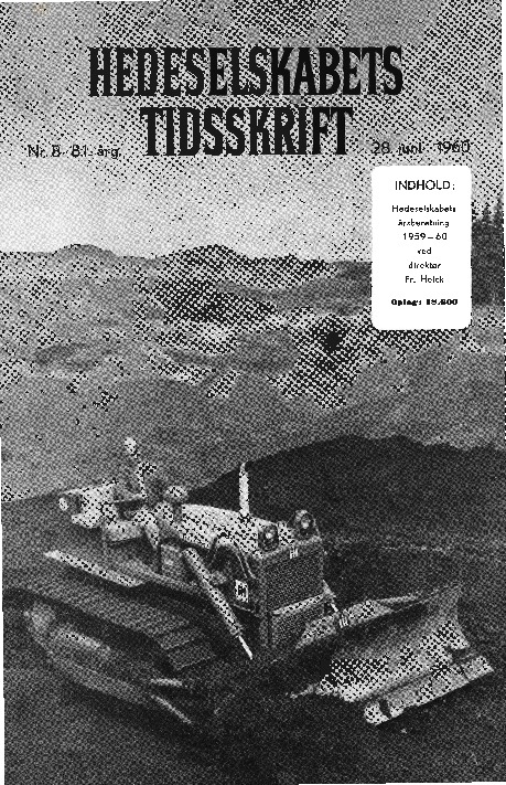 Hedeselskabets Tidsskrift - Nr. 8 1960