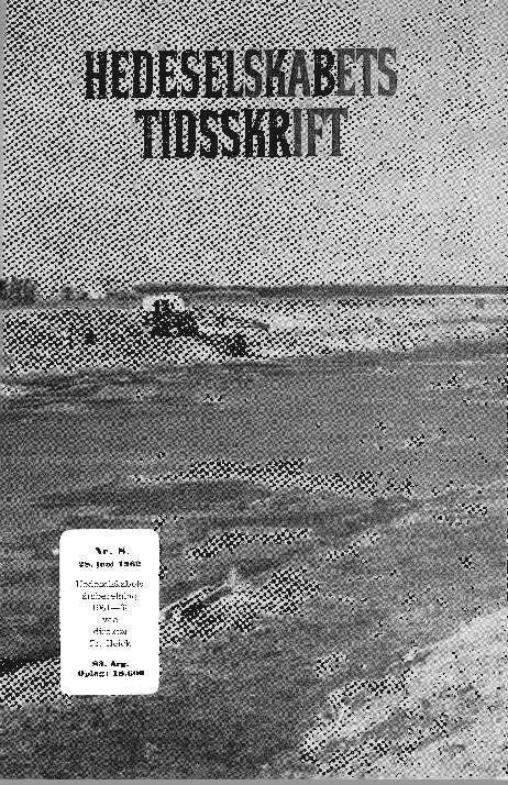 Hedeselskabets Tidsskrift - Nr. 8 1962