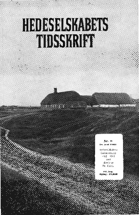 Hedeselskabets Tidskrift - Nr. 8 1963