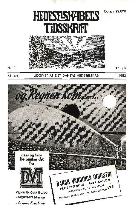 Hedeselskabets Tidsskrift - Nr. 9 1952