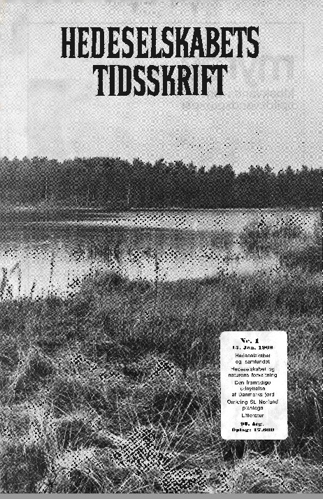 Hedeselskabets Tidsskrift - Nr. 1 1969