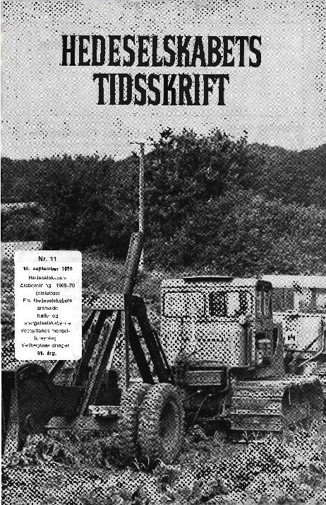 Hedeselskabets Tidsskrift - Nr. 11 1970